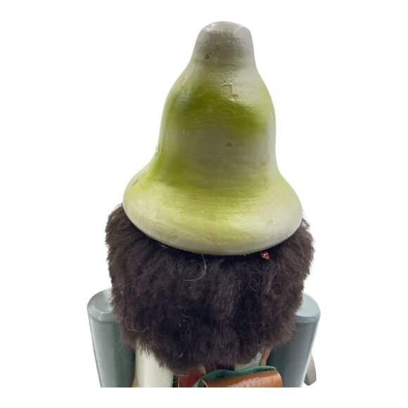 Vintage Nutcracker Mountain Man Climber W Rope Acts Backpack 15” - Picture 5 of 5